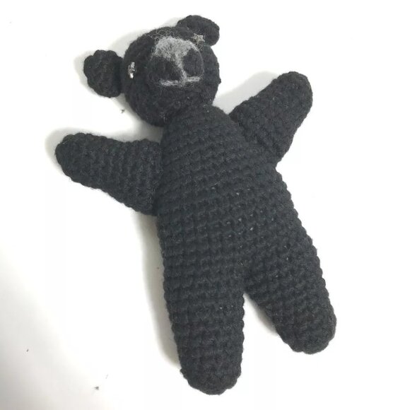 Chrome Hearts Other - CHROME HEARTS mini Teddy bear doll bear bear Plush Doll mohair Black Unused
